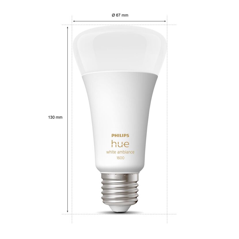LED-Lampe 'Hue White Ambiance' E27 13,5 W
