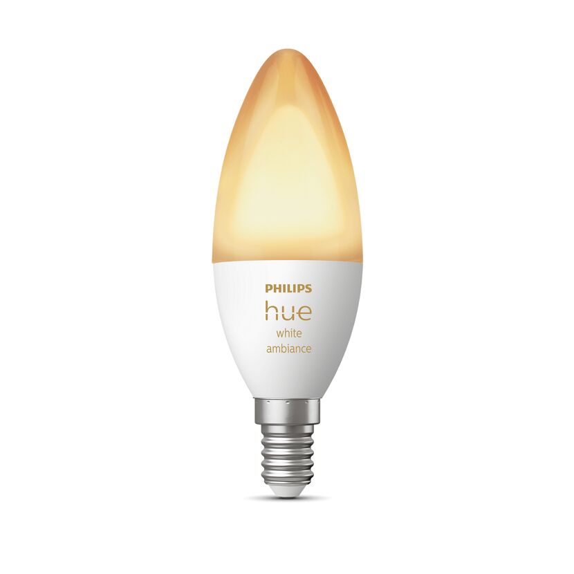 Philips Hue White Ambiance E14 Kerzenlampe