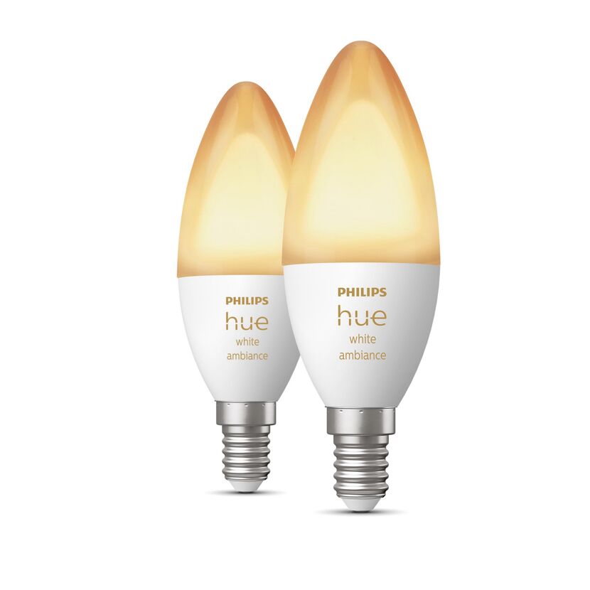 LED-Lampe 'Hue White Ambiance' E14 5,2 W, 2er-Pack