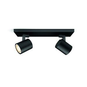 LED-Spot 'Hue White Ambiance' Runner, schwarz 2-flammig, inkl. Dimmschalter