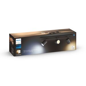 LED-Spot 'Hue White Ambiance' Runner, schwarz 3-flammig, inkl. Dimmschalter