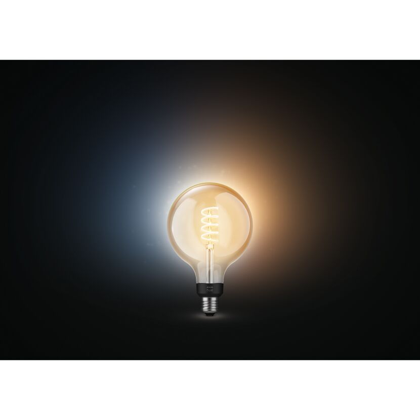 LED-Filamentlampe 'Hue White Ambiance' Giant Globe G125 E27 7 W