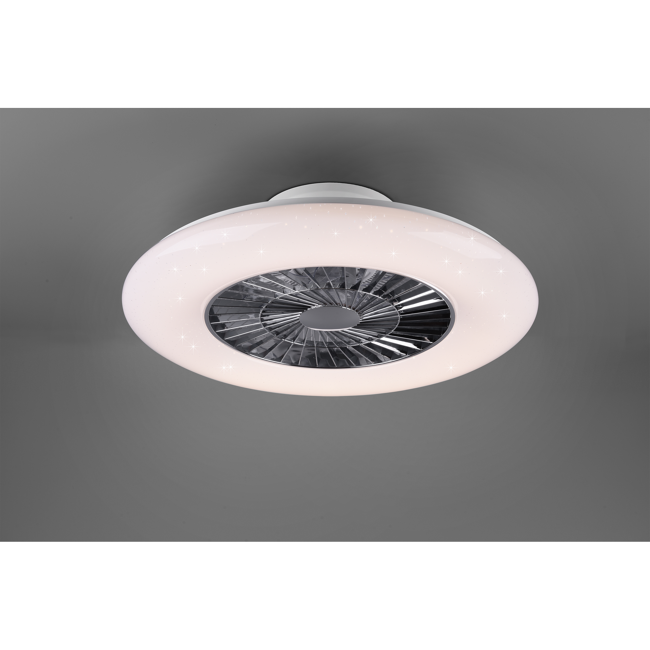 Bild von LED-Deckenleuchte 'Visby' mit Ventilator Ø 59,5 cm 40 W