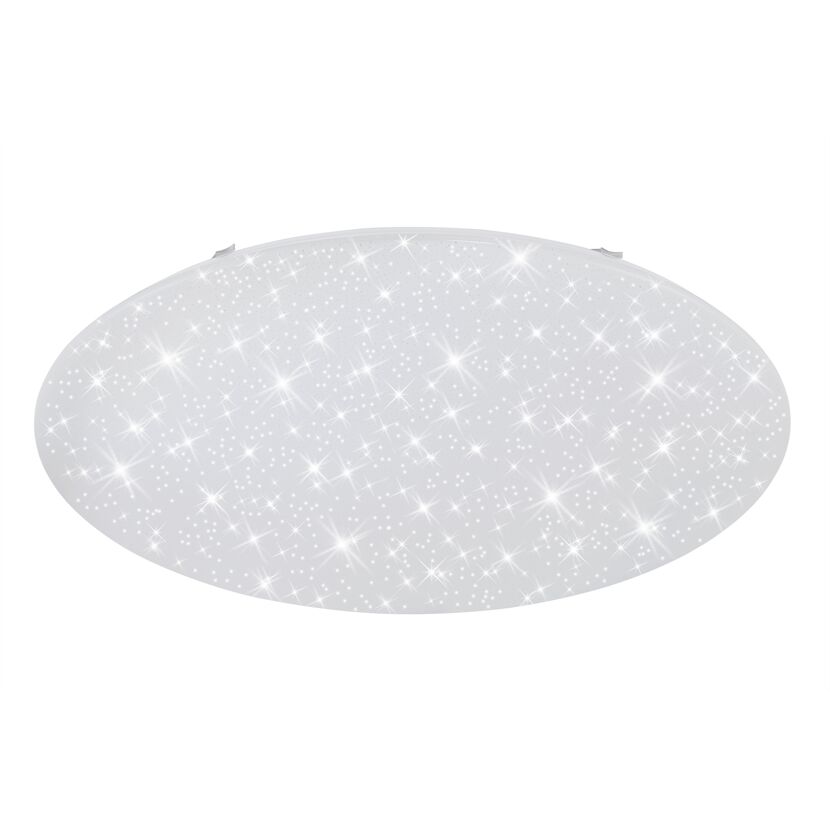 Weiße LED-Deckenleuchte mit Sternenhimmel-Effekt