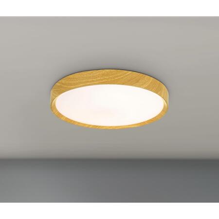 2. Bild von Deckenleuchte holzfarben 40 W, Ø 43 cm