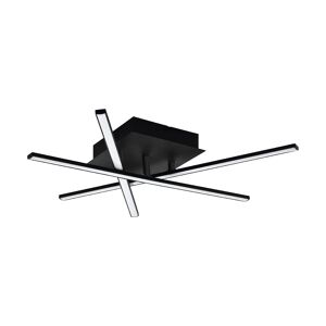 LED-Deckenleuchte 'Lasana 3' schwarz 3,5 W