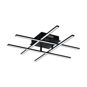 LED-Deckenleuchte 'Lasana 3' schwarz 25 W