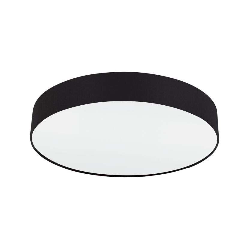 Schwarze Deckenleuchte Pasteri