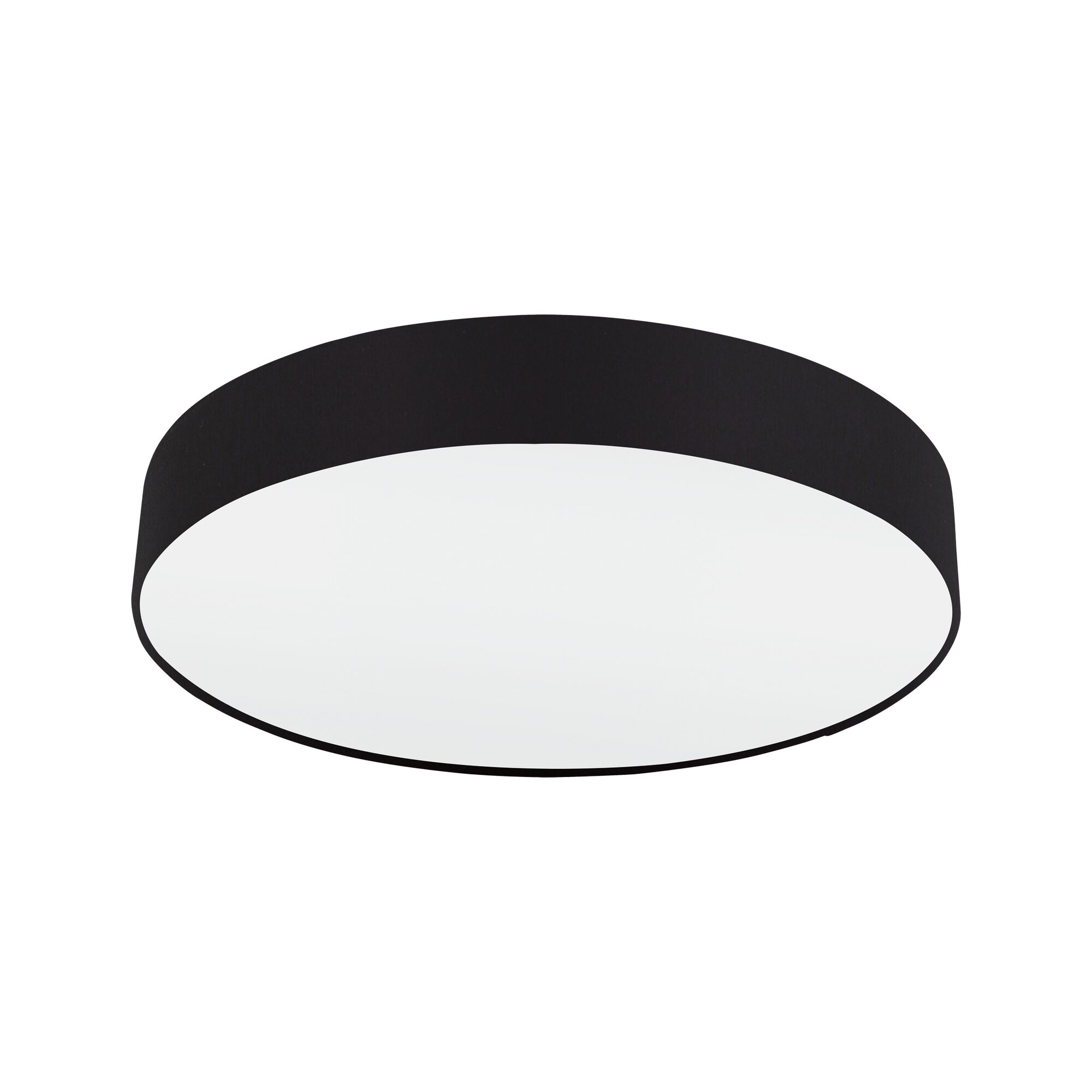 Schwarze Deckenleuchte Pasteri