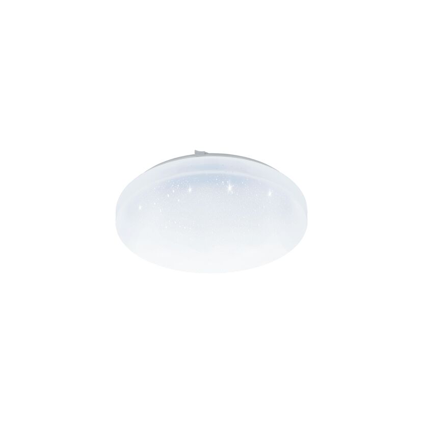 LED-Deckenleuchte Frania-A mit Kristalleffekt