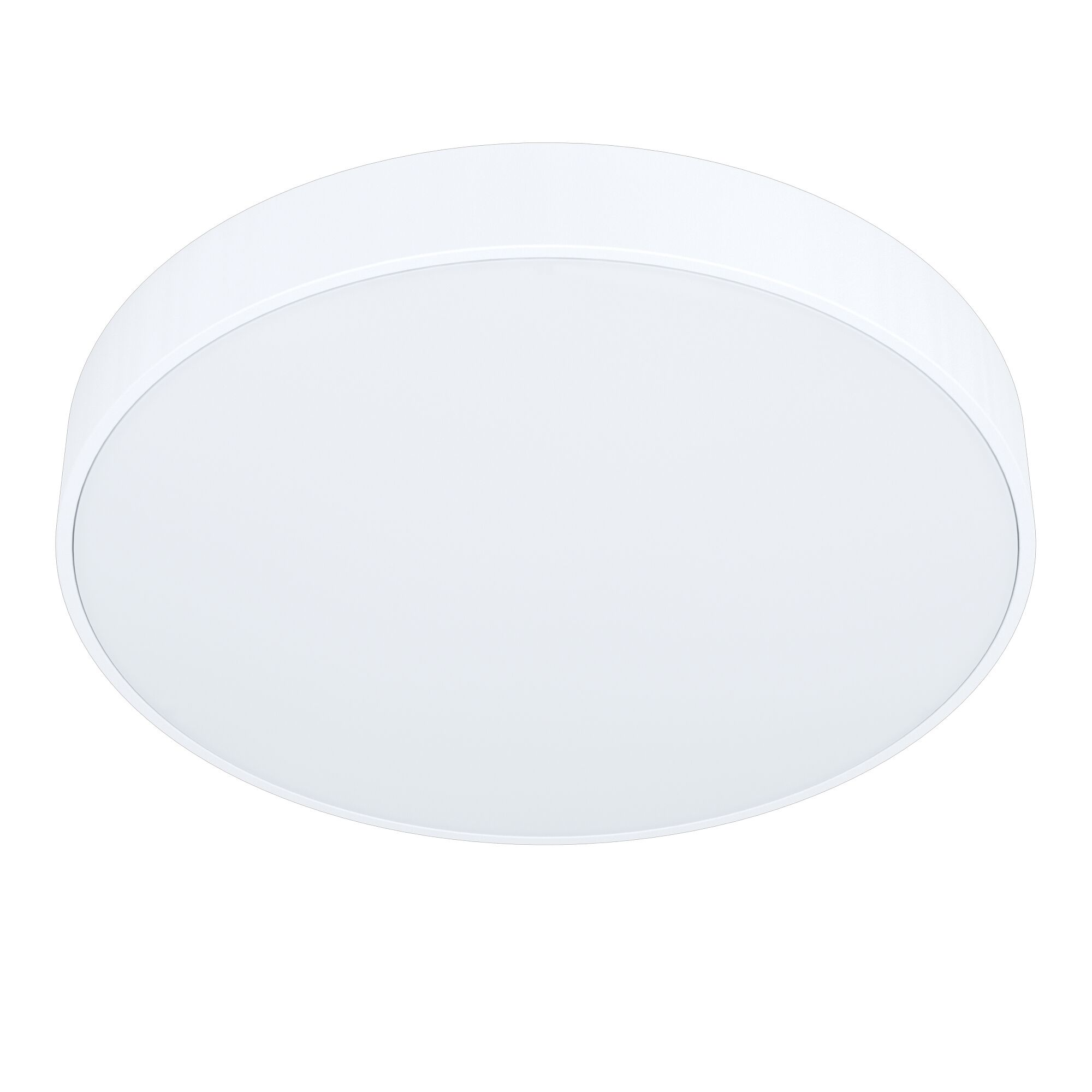 Weiße runde Deckenleuchte