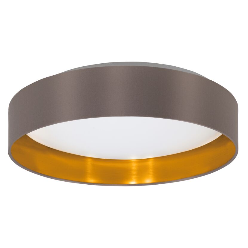 Deckenleuchte Maserlo 2 cappu-gold