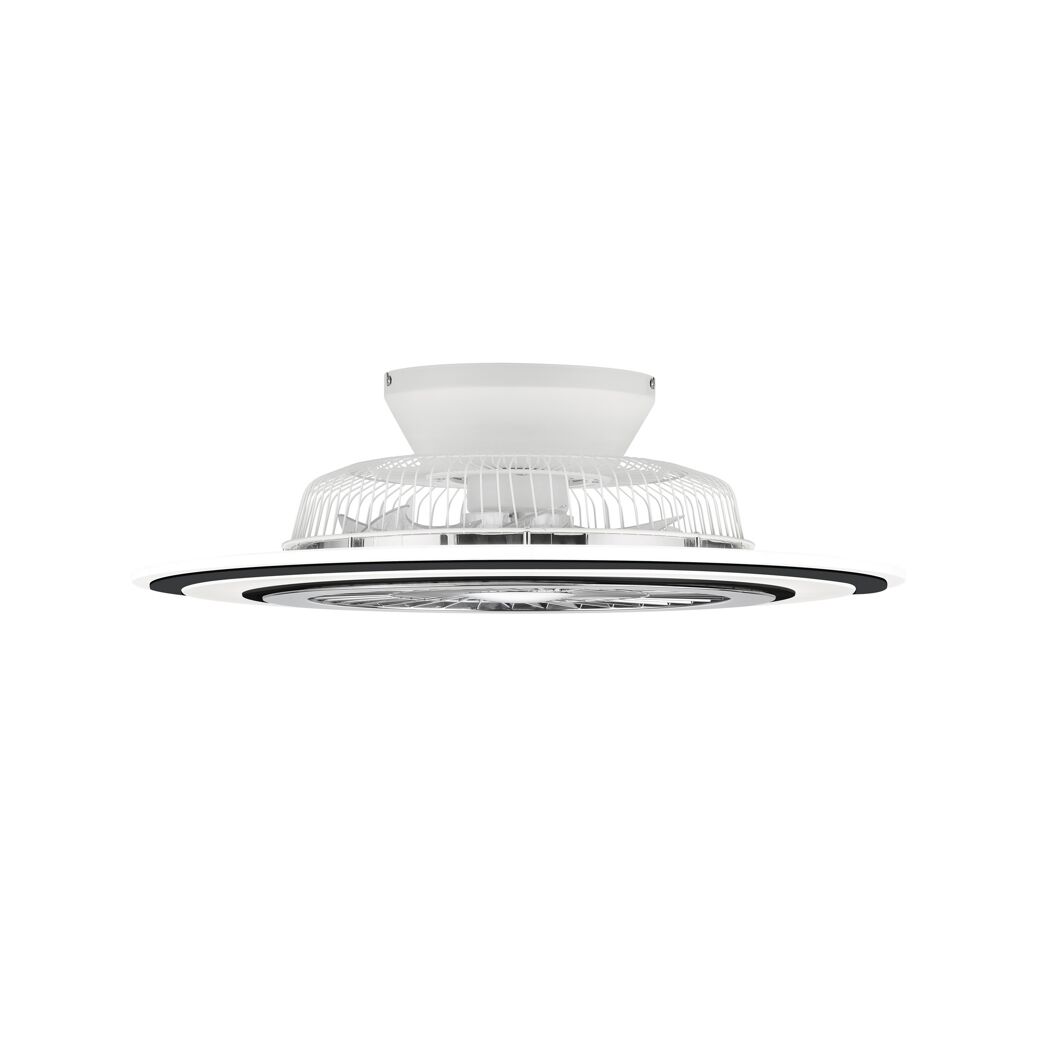 Weißer Deckenventilator mit Beleuchtung