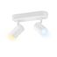 LED-Spotleuchte 'Imageo' weiß 2-flammig 690 lm