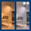 LED-Spotleuchte 'Imageo' schwarz 1-flammig 345 lm