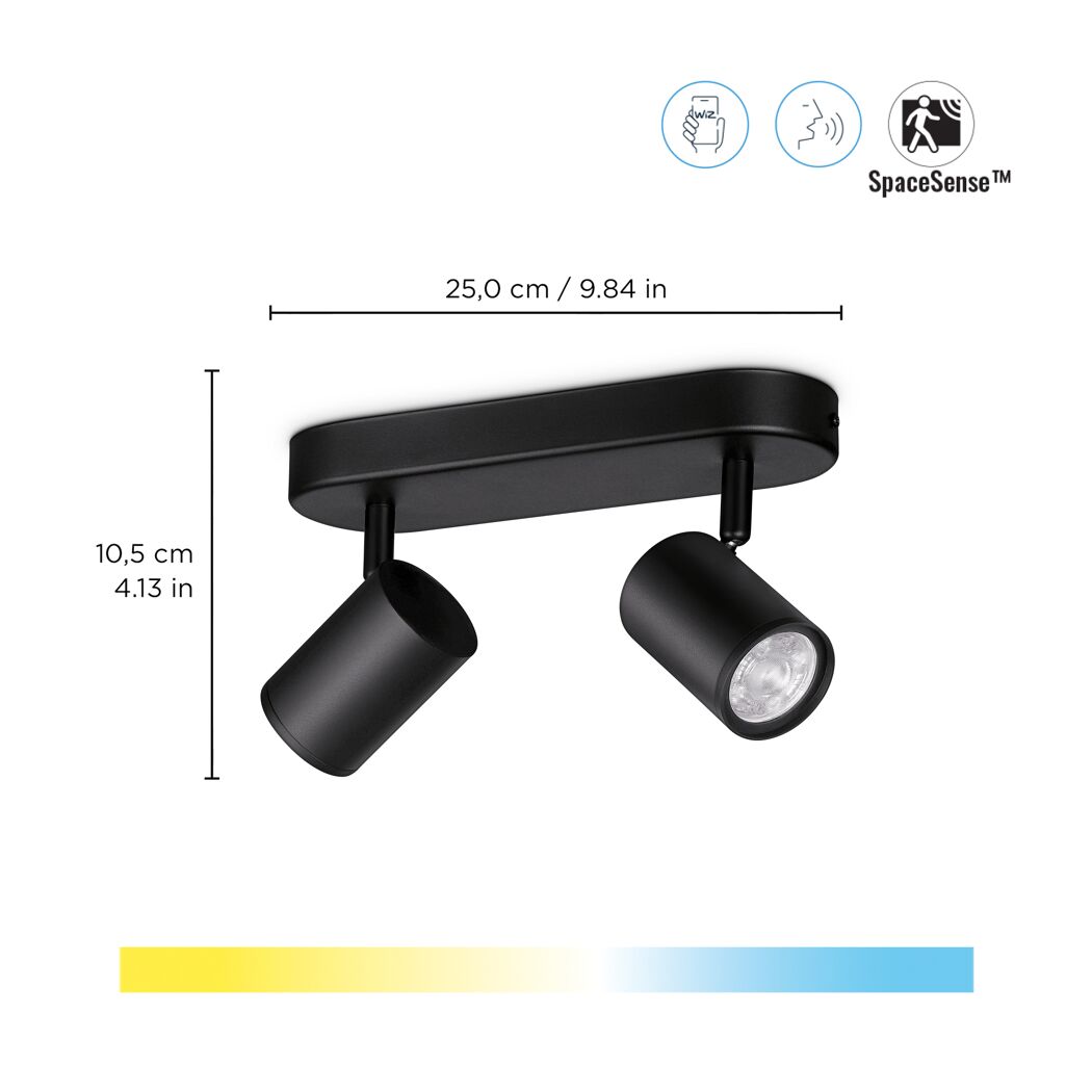 LED-Spot 'Imageo' dimmbar 690 lm warmweiß bis tageslichtweiß