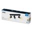Wiz Imageo LED-Spot, 3-flammig, schwarz