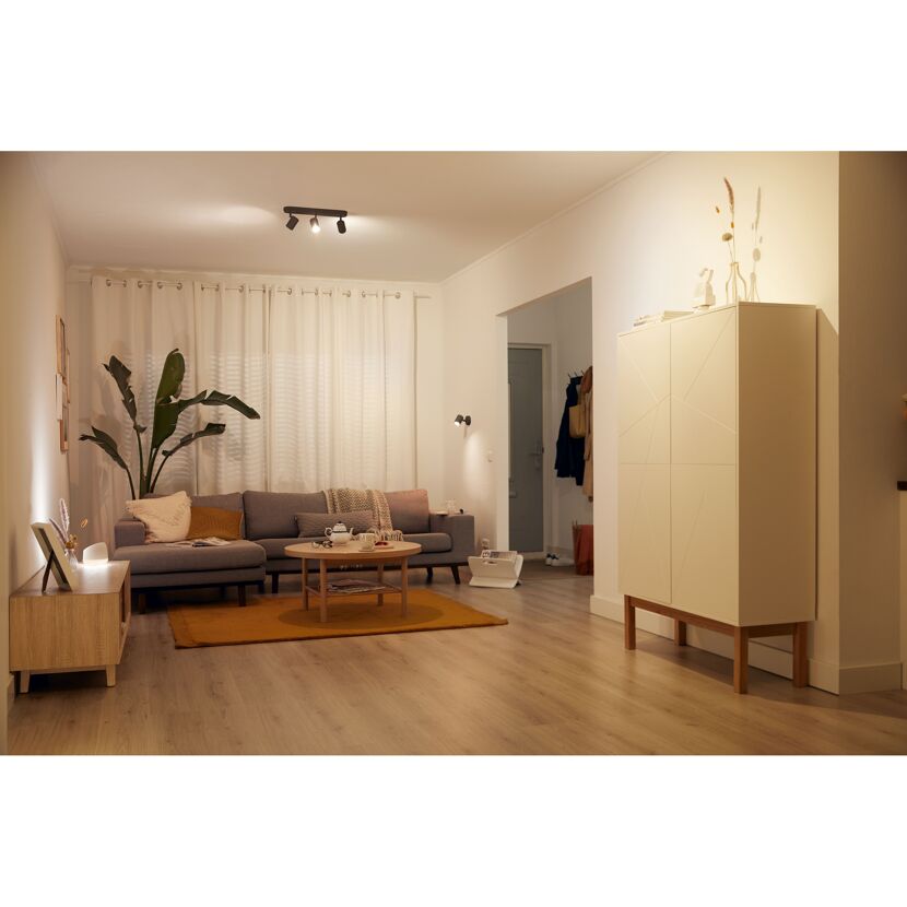 Gemütliches Wohnzimmer mit WIZ Spots
