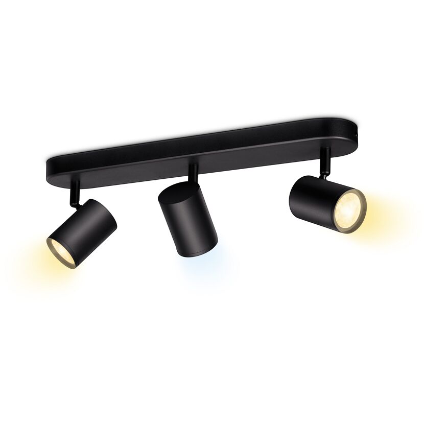 LED-Spotleuchte 'Imageo' schwarz 3-flammig 1035 lm