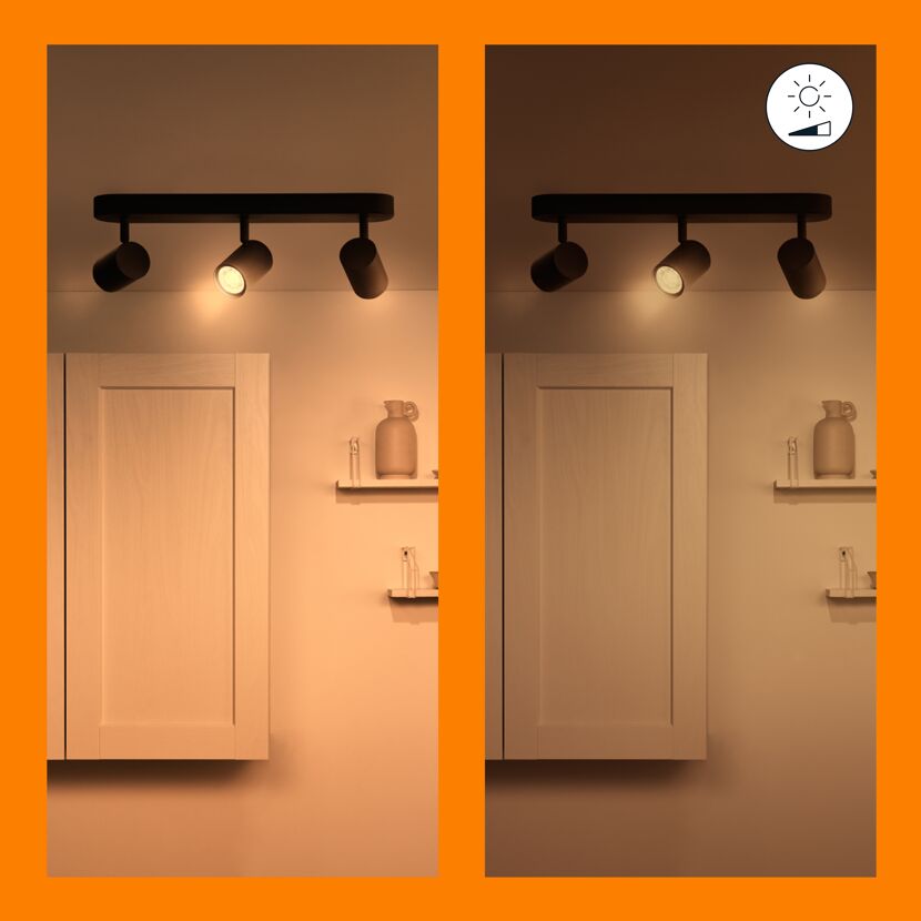 LED-Spotleuchte 'Imageo' schwarz 3-flammig 1035 lm