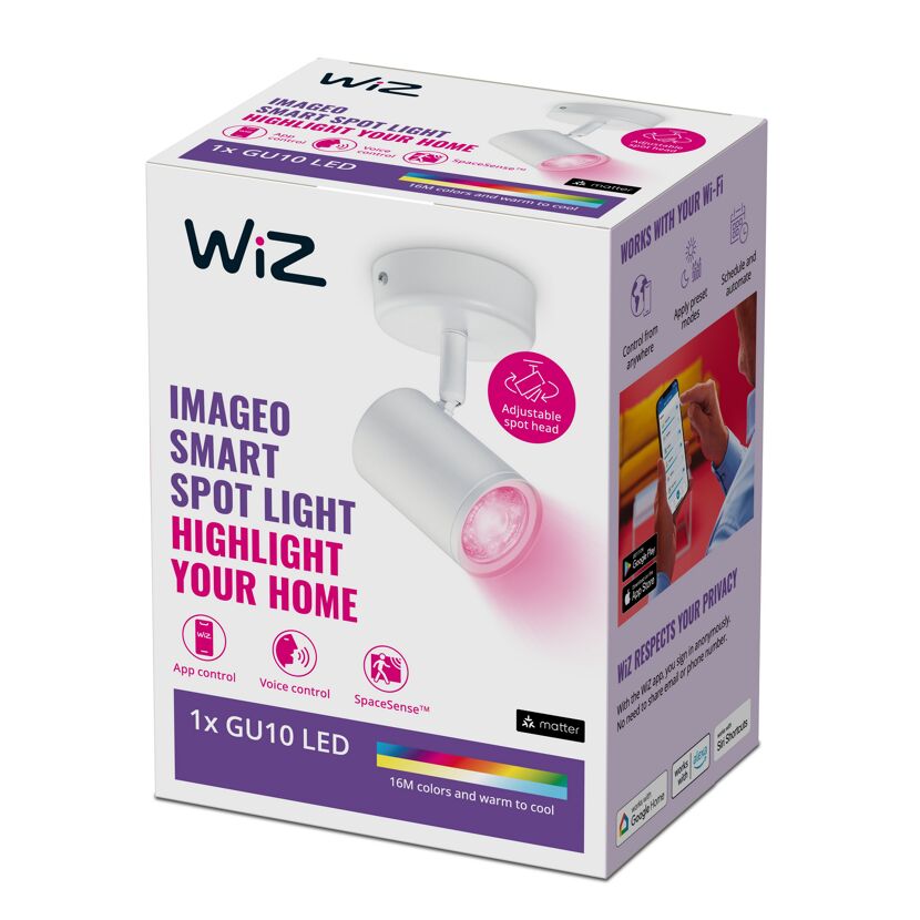 LED-Spotleuchte 'Imageo' weiß 1-flammig 345 lm
