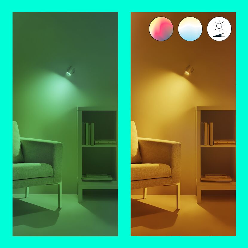 LED-Spotleuchte 'Imageo' weiß 1-flammig 345 lm