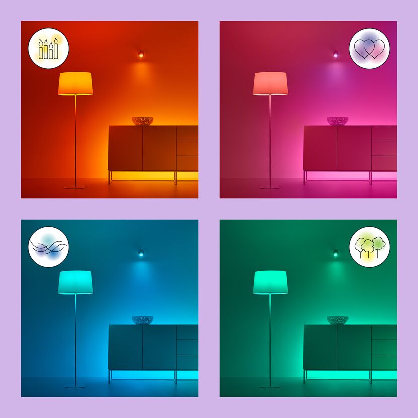LED-Spotleuchte 'Imageo' weiß 2-flammig 690 lm