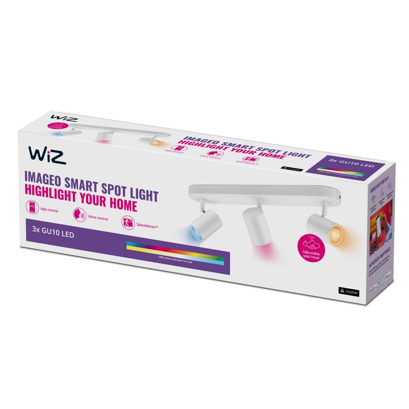 LED-Spotleuchte 'Imageo' weiß 3-flammig 1035 lm
