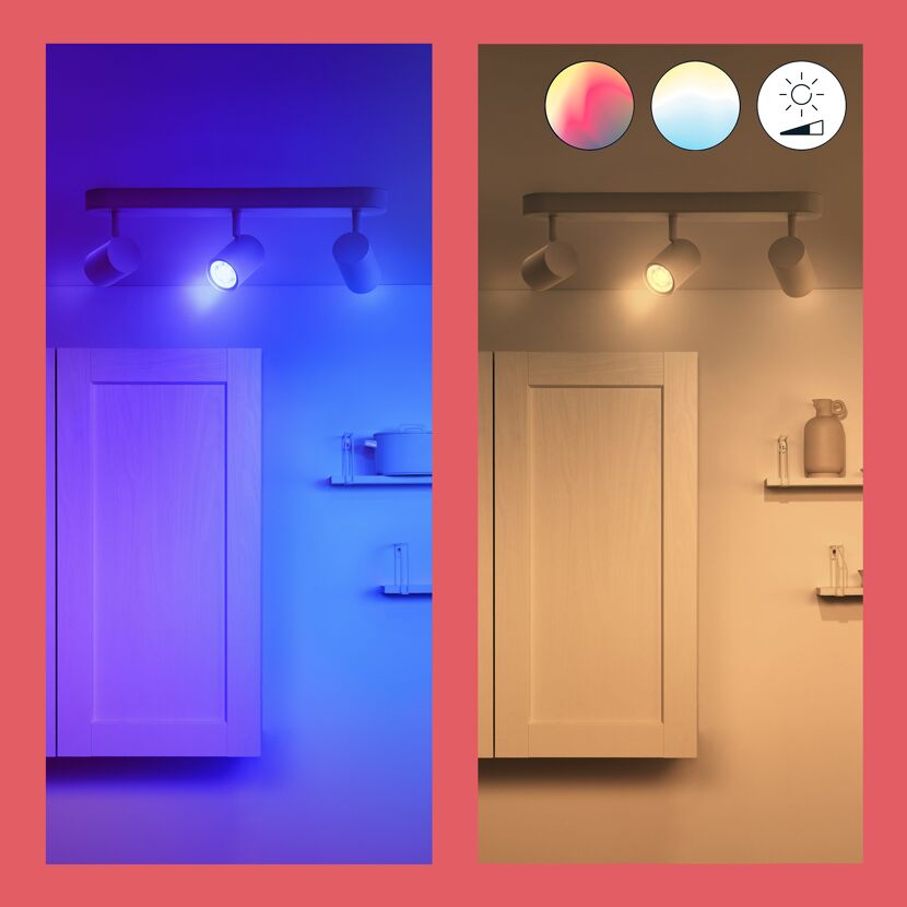 LED-Spotleuchte 'Imageo' weiß 3-flammig 1035 lm