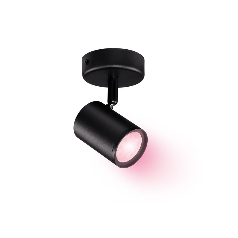 LED-Spotleuchte 'Imageo' schwarz 1-flammig 345 lm