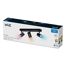 Wiz Imageo LED-Spot, 3-flammig, schwarz