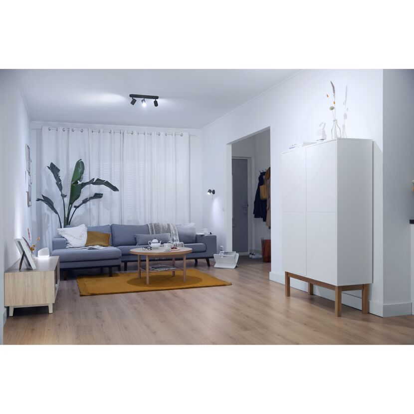 Gemütliches Wohnzimmer mit WIZ Spots