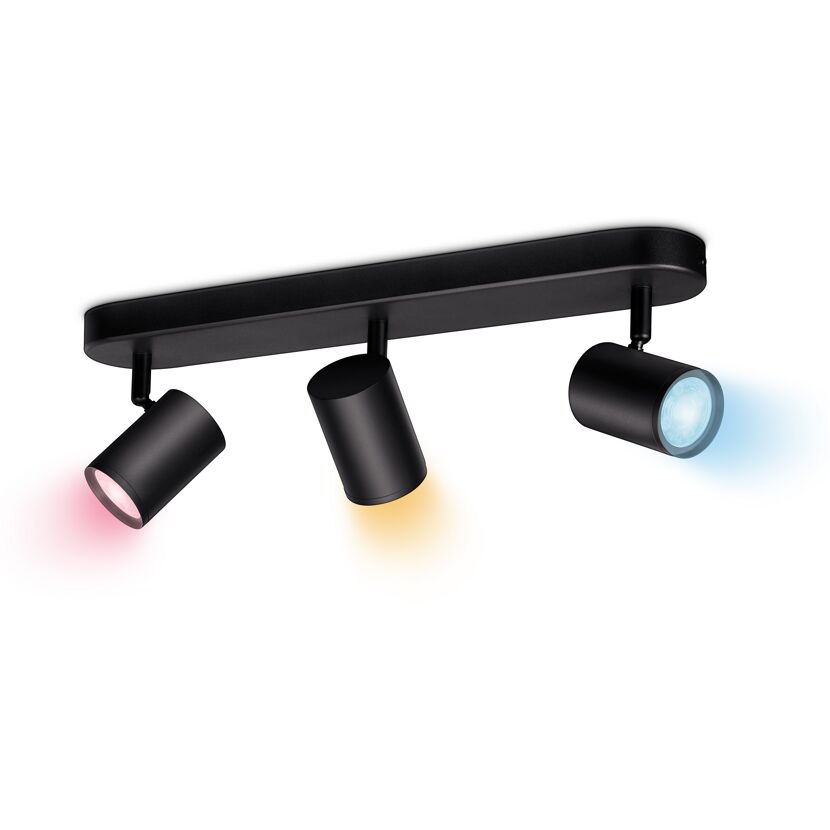 LED-Spotleuchte 'Imageo' schwarz 3-flammig 1035 lm