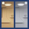 LED-Deckenleuchte SuperSlim: warmweißes und tageslichtweißes Licht.