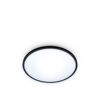 Rundes LED-Panel 'SuperSlim' mit schwarzem Rand.