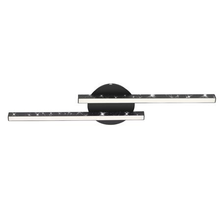 2. Bild von LED-Deckenleuchte 'Rey' schwarz 60 x 14 x 5,2 cm 1400 lm