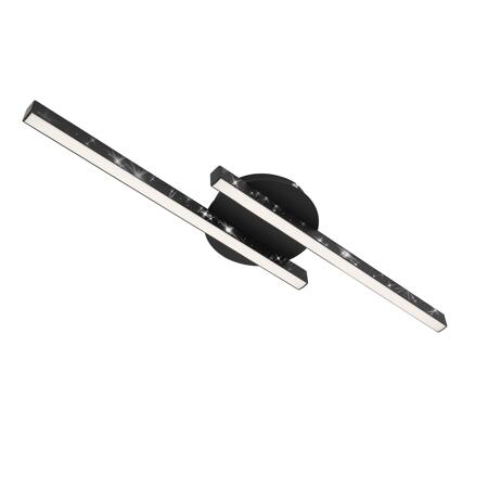 3. Bild von LED-Deckenleuchte 'Rey' schwarz 60 x 14 x 5,2 cm 1400 lm
