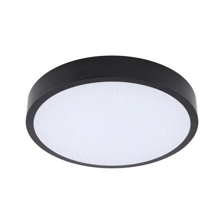 2. Bild von LED-Deckenleuchte schwarz Ø 28 cm