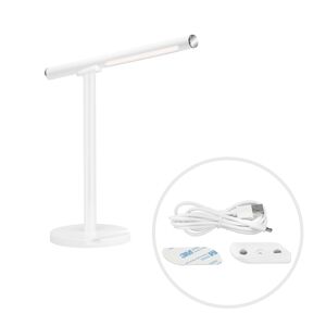 USB-Tischleuchte LED 'EVERYWHERE' weiß 14 x 14 x 37 cm