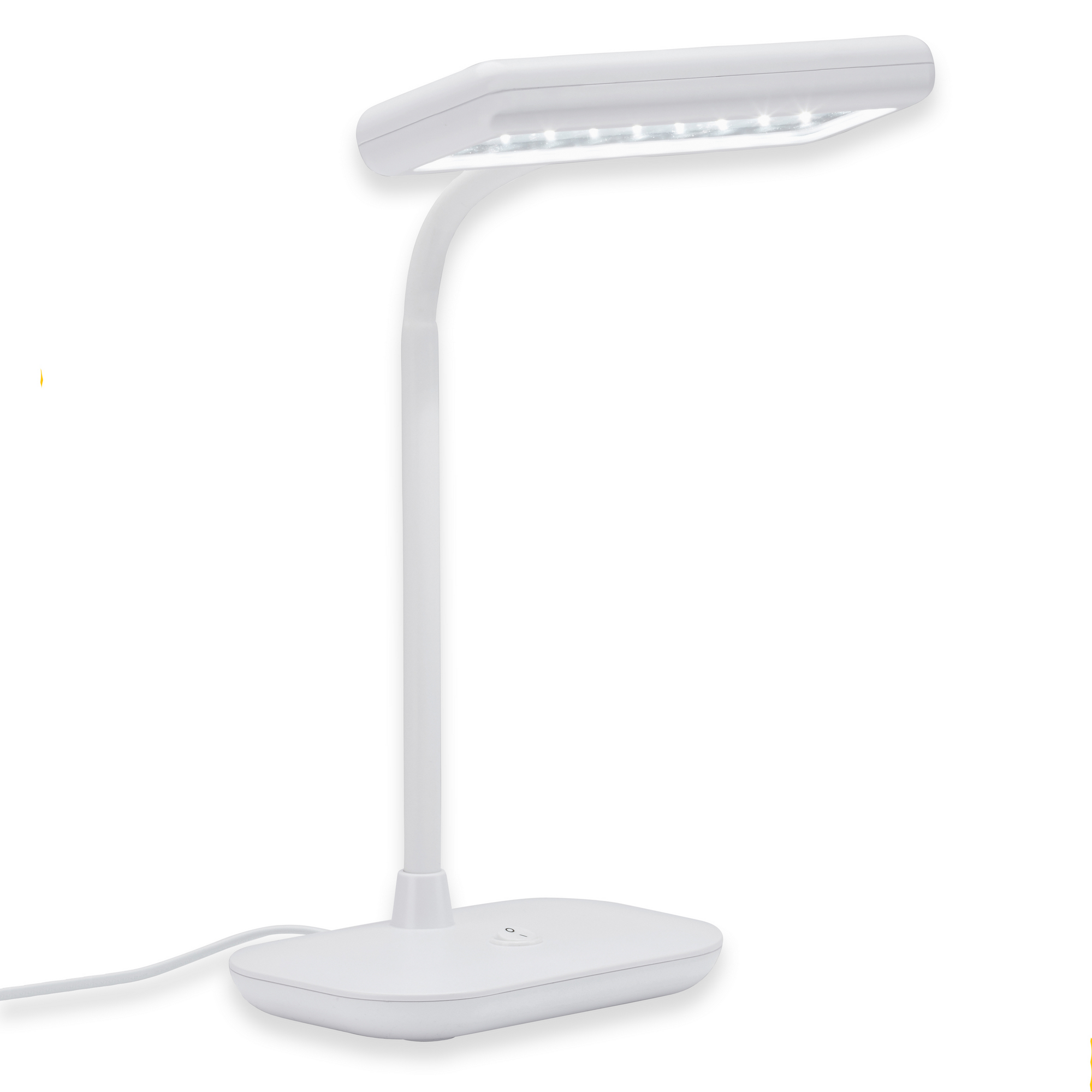 LED-Tischleuchte 'DAYLIGHT' Kunststoff weiß 44 x 23 x 12 cm