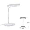 LED-Tischlampe 'Daylight' 950 lm tageslichtweiß 12 x 44 x 23 cm