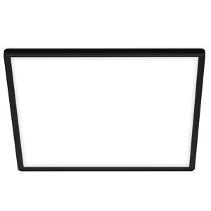 LED-Deckenleuchte 29,3 x 29,3 cm 18 W 4000K 2400 lm schwarz