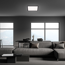 LED Panel, 29 x 29 cm, Slim, schwarz