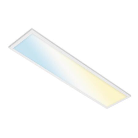 2. Bild von LED-Panel 'Piatto S' weiß 1000 x 250 x 66 mm 28 W 3000 lm WiFi