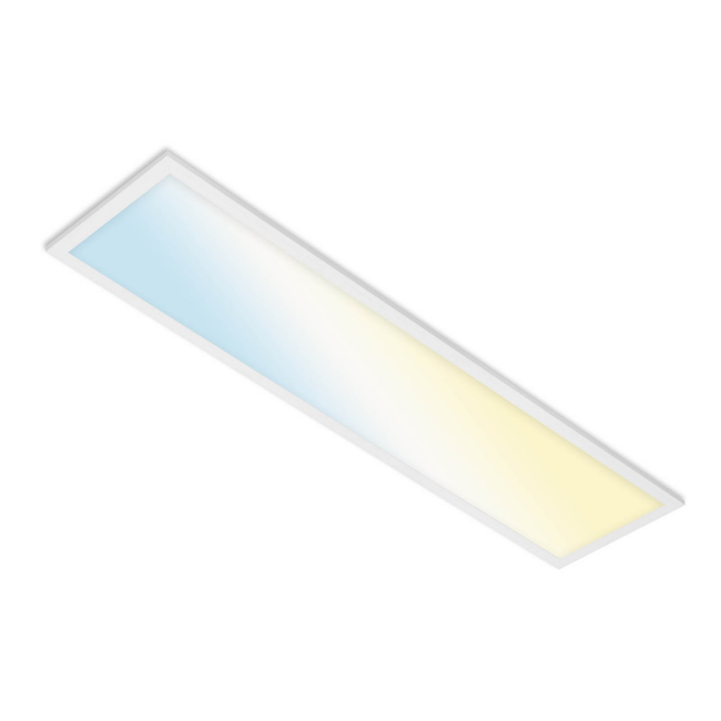 Bild von LED-Panel 'Piatto S' weiß 1000 x 250 x 66 mm 28 W 3000 lm WiFi