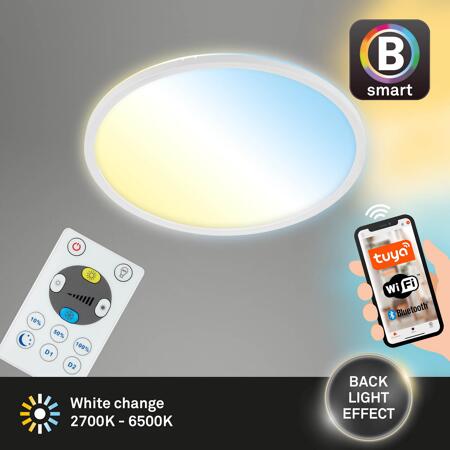 4. Bild von LED-Panel 'Slim S' weiß Ø 420 x 25mm 22 W 3000 lm WiFi