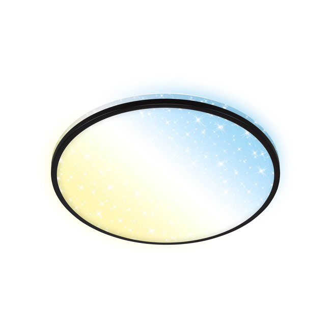 Bild von LED-Deckenleuchte 'Ivy Sky S' schwarz Ø 490 x 77 mm 42 W 4500 lm WiFi