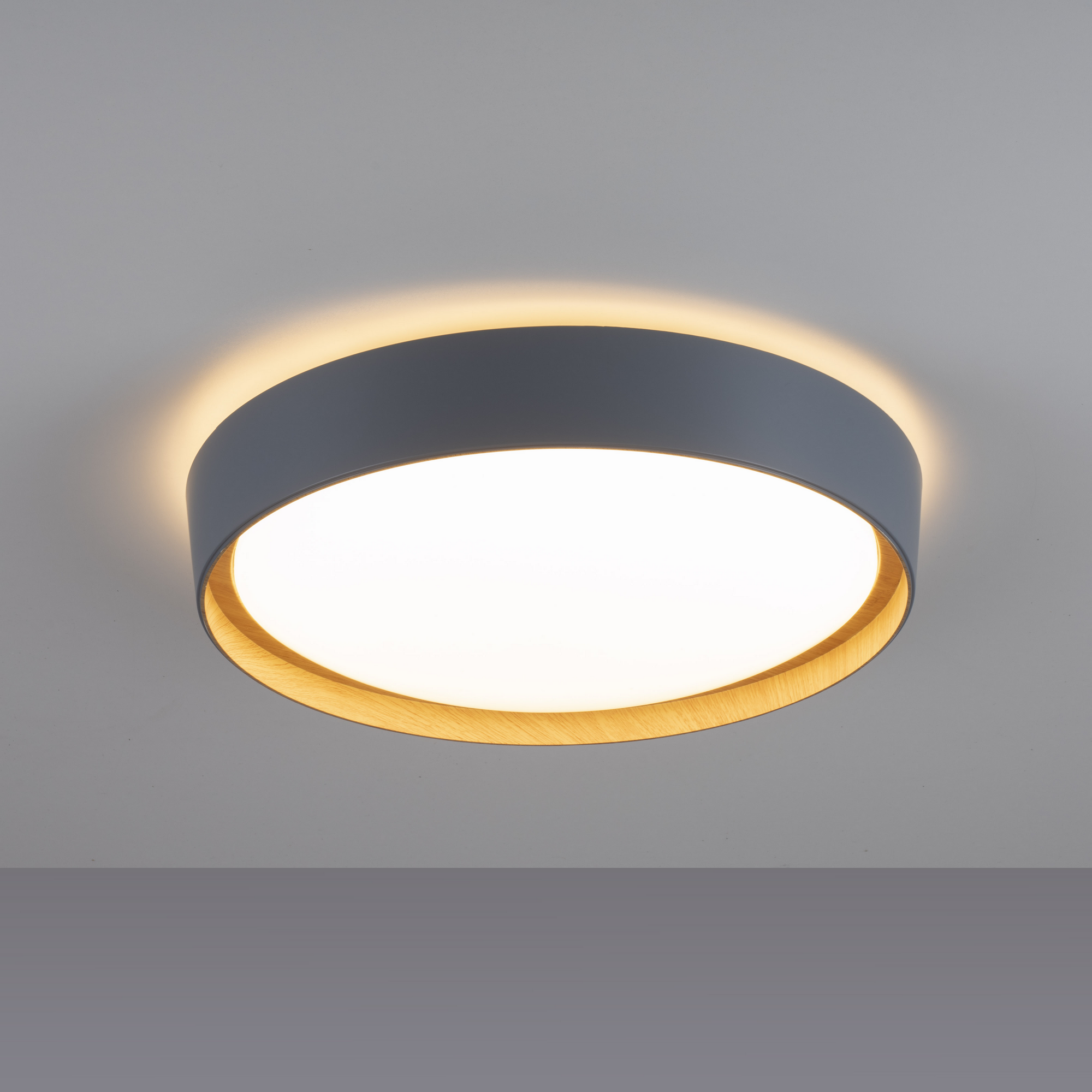 LED-Deckenleuchte 'Emilia' grau 1400 lm Ø 40 cm + product picture