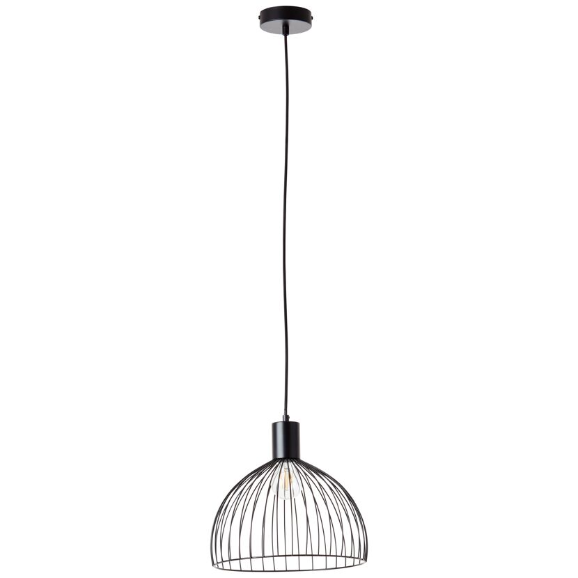 Pendelleuchte 'Blacky' schwarz Ø 30 cm