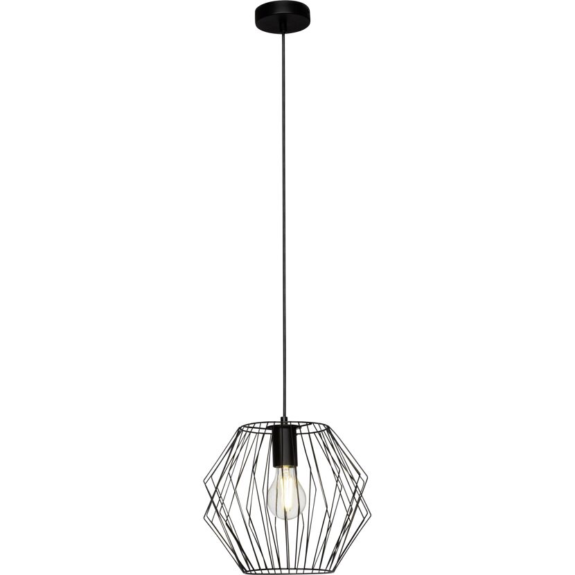 Pendelleuchte 'Noris' schwarz Ø 28 cm
